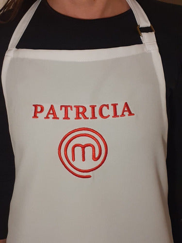 INDUPYM Custom Embroidered Masterchef Apron with Regulator 3