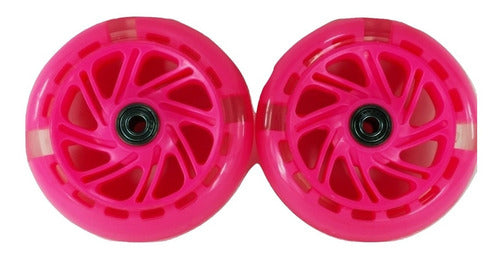 Papaison 2 X 120mm Silicone Wheels Without Lights 3