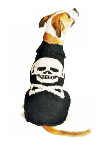 Chilly Dog Black Skull Dog Jersey XSmall 0