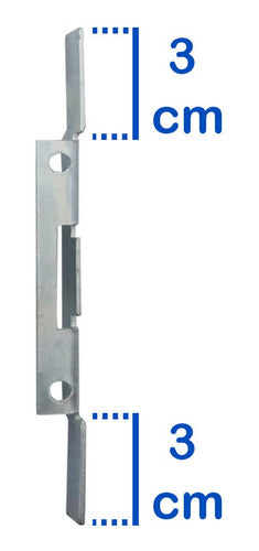 Longvie Modern Fixed Hinge Support Pair 5