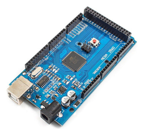 Educabot Placa Mega 2560 R3 Atmega16u C/Cable USB Robotica Domotica 1