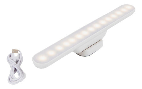 Foldable LED Desk Lamp 3 Tones with USB Touch Long 30cm 0