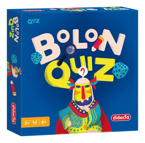 Juego De Mesa Didacta Bolonquiz +2 Jugadores +8 75001 Febo 1