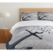 Ambesonne Birds Duvet Cover Set, Anchor Se Convierte En Un G 4