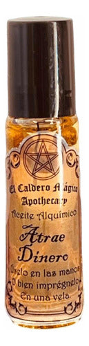 El Caldero Mágico Apothecary Oleo Alquímico Atrae Dinero Wicca 0