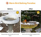 Calentador De Agua Birdbath Al Aire Libre En Invierno, Calen 4