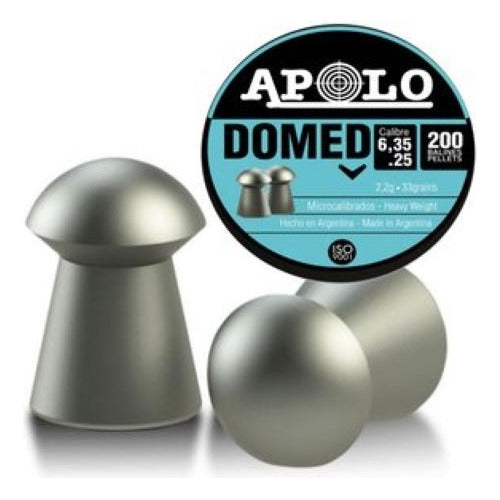 Apolo Balines Cal 5,5 Domed Lata X 250 Unid. Premium 0