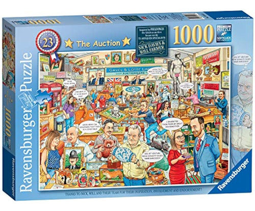 Ravensburger 19943 Best Of British No.23-The Auction Jigsaw Puzzle 0