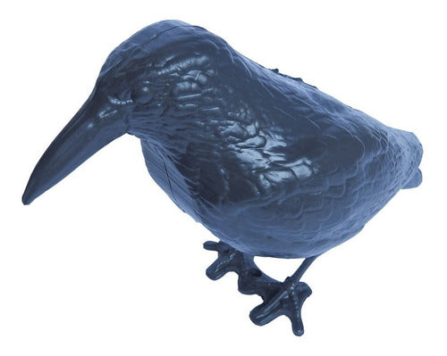 Raven Plastic Crow Bird Repellent Scarecrow Black X 10 units 1