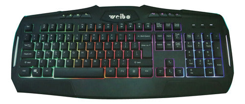 Todo lo que quiero hoy Teclado Gamer Usb Ergonómico 0