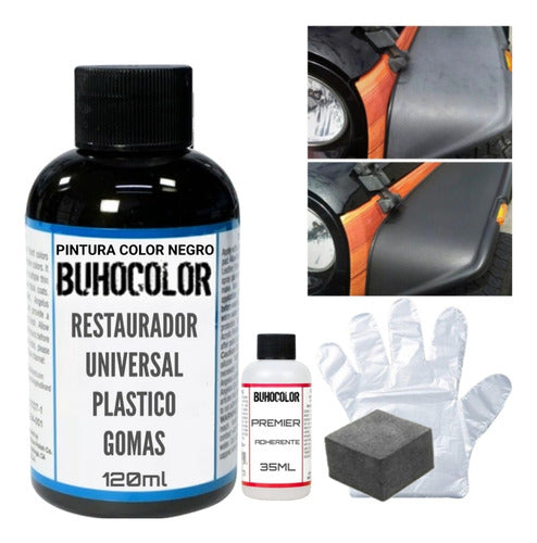 Restored Plastic Automotive Repair Kit for Worn Plastics and Rubbers 0