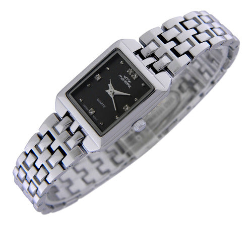 Montreal Women's Watch ML1154 Slim Metal Case with Strass 1