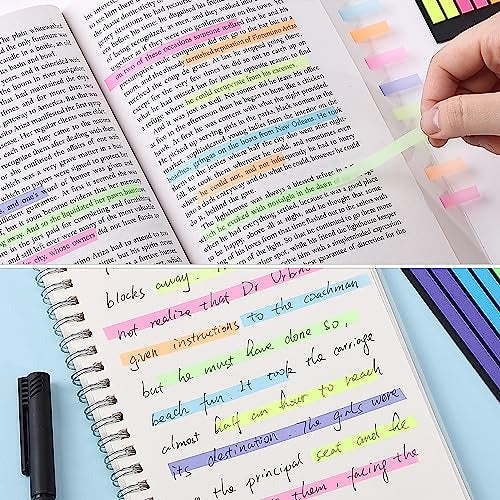 Mr. Pen Transparent Highlighter Tape and Sticky Note Set 7