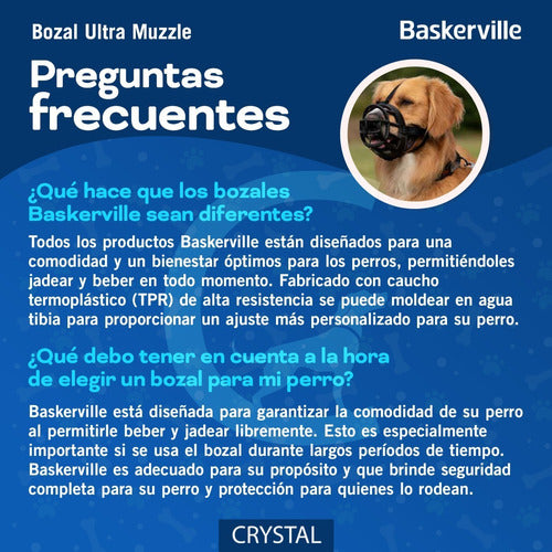 Baskerville Ultra Muzzle Bozal Perro Talle 2 7