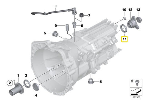 Febi Retainer Box for BMW Series 1 F21 116i N13 1