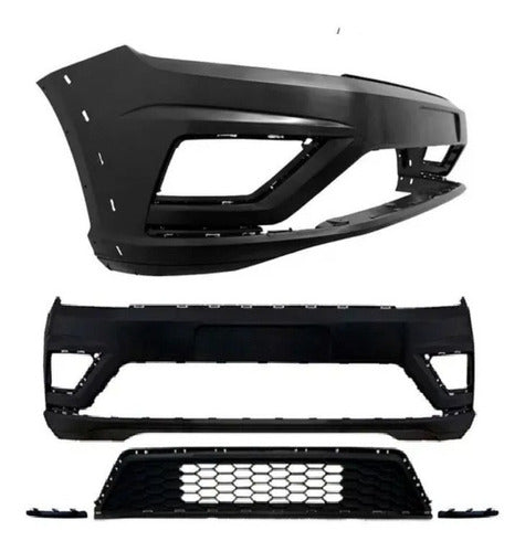 Front Bumper with Grille Vw Saveiro G7 2016 2017 2018 1
