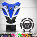 MK MOTOS Tank Protector and Cap CB 500x Blue Black 0