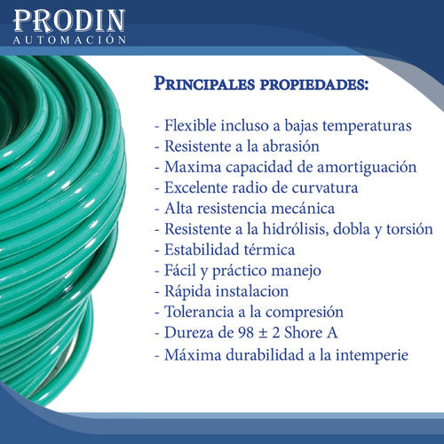 Polyurethane Hose Tube 6mm for Pneumatic Air x 3 Meters 16