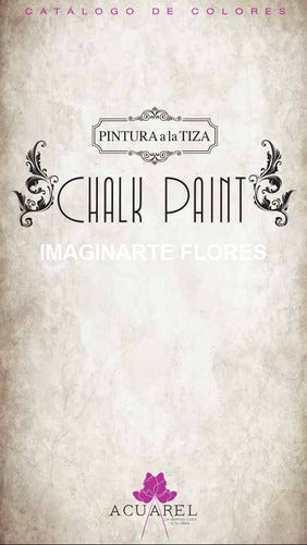 Acuarel Chalk Paint 200cc X3un. Pintura A La Tiza Metalizado 5