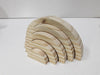 6 Wooden Small Rainbows 5 Pieces Wholesale Montessori 1