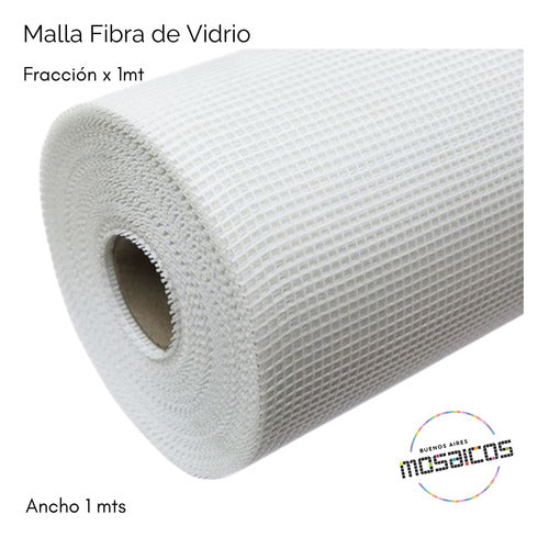 Genérica Malla Fibra De Vidrio 1 Mt2 - Ideal Mosaiquismo X Unid 1