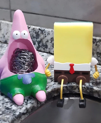 Set of SpongeBob and Patrick Sink Organizers 1