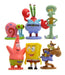 Bob Esponja Set Mini Figuras Personaje Tv Muñecos 0