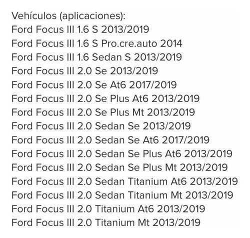 Ford Superior Hinge Focus 13/18 Original New Front 1