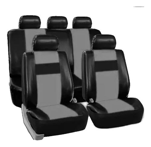 Universal Adjustable Faux Leather Seat Covers Chevrolet Agile Corsa Astra Classic 1