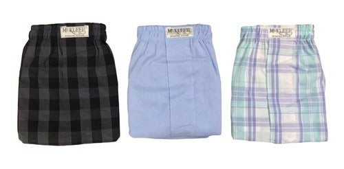 Mc Kleer Boxer Shorts Fabric Set of 3 1