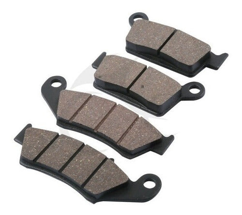 Litton Brake Pads Kit for Honda Falcon NX400 (Front/Rear) 0