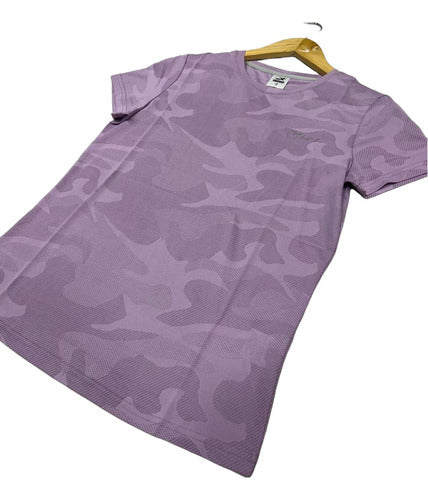 Women's Camouflage Sparkle Sports T-shirt by I Run 22