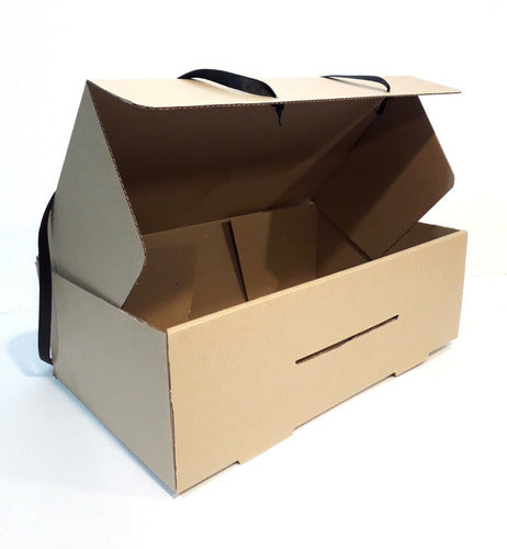 Set of 50 Premium 12cm Conference Letter Sized Cardboard File Boxes 0