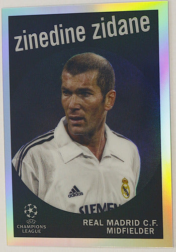 Zinedine Zidane - Card Insere Topps Chrome 0