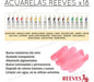 Reeves 18 Metal Tubes of Watercolors - Artistic Paints 1