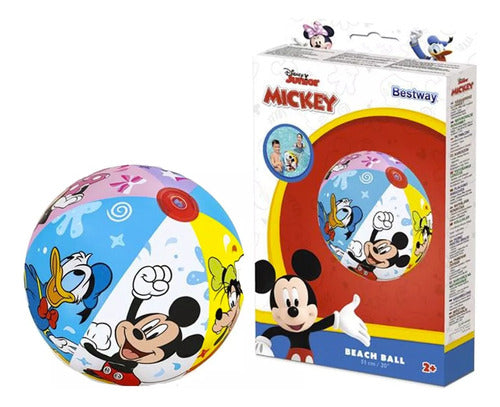 Inflatable Pool Ball Mickey 51cm Bestway 91098 Full 0
