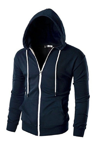 Men's Slim Fit Hoodie with Hood - Geo Clothes 3