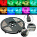 LED RGB Kit 10 Meters 5050 RGB Light Strip + Controller + Power Supply 6