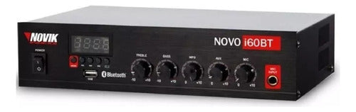 Novik Neo NOVO-i60BT Bluetooth PA Installation Amplifier 0
