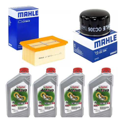 Mahle Kit Service Bmw R 1200 Gs Castrol Mahle Ryd Motos 0