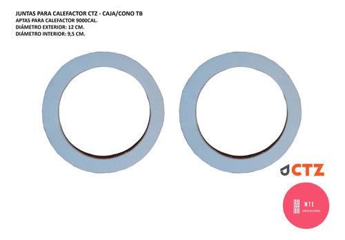 CTZ Joints for Heater Exhaust Ventilation 9000 Cal 1