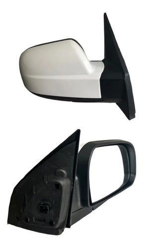 Hyundai Electric Mirror for Tucson 2005-2009 (Right or Left) - White (For Painting) 1