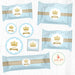 Kit Imprimible Corona Dorada Principe Candy Bar Invitaciones 6