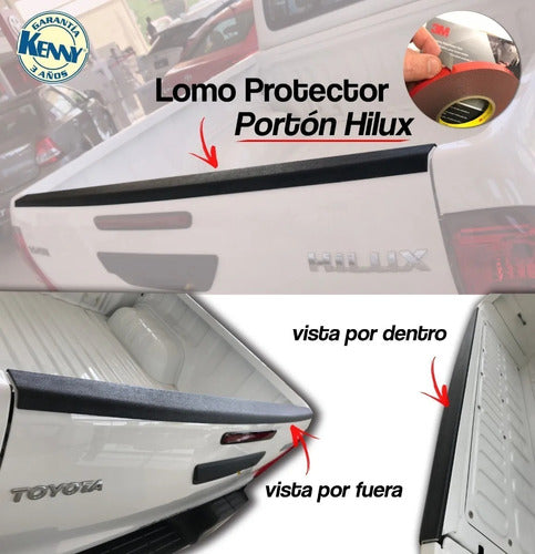 Hilux 2022 Molduras Baguetas De Puertas Cromo Kenny 3