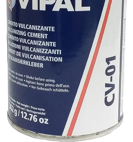 Solucion Cemento Pegamento Para Parche Vipal Cv-01 / 500ml 4