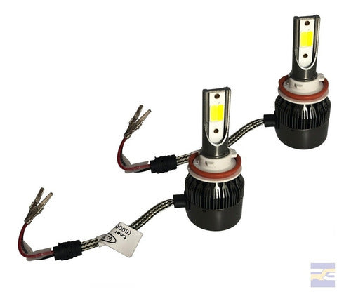 Kit Lampada De Led Dual Color Farol De Milha Jeep Renegade 1