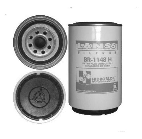 Filtro De Combustible Lanss Br-1148h Racor R120 A - Junta 90 0