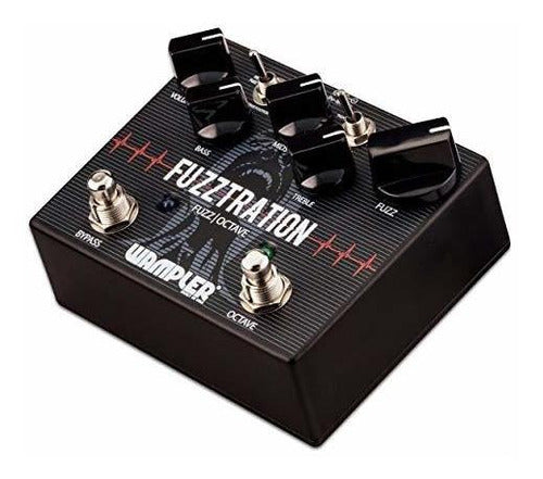 Wampler Fuzztration Pedal Para Guitarra Efecto Distorsión 2