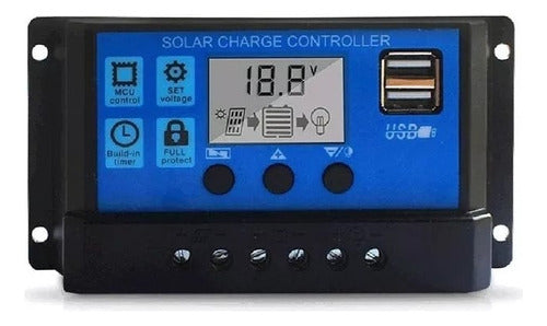 Generic Solar Charge Regulator 30 Amper 12V 24V 0