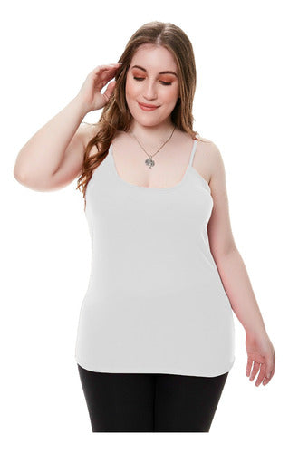 Sleeveless Modal Lycra Tank Top XL-XXXL Various Colors 54